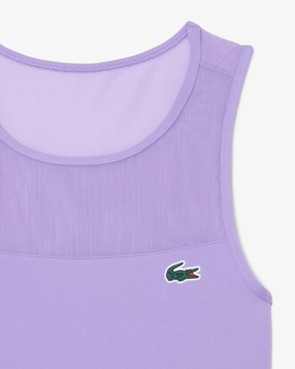 Robe pliss&eacute;e Tennis stretch bi-mati&egrave;re