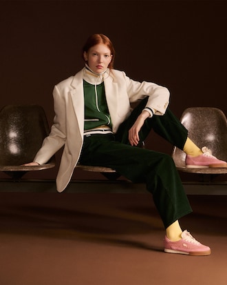 Sneakers Aura femme en suède