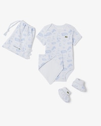 Coffret b&eacute;b&eacute; ensemble layette coton imprim&eacute;