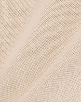 Pull coton uni col rond
