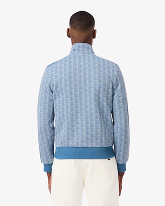 Veste de surv&ecirc;tement zipp&eacute;e Paris jacquard
