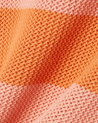 T-shirt maille r&eacute;sille rayures