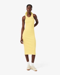 Robe sans manche en coton