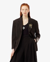 Blazer twill laine Défilé