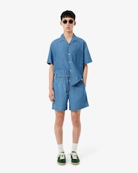 Short relaxed fit denim