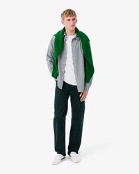 Chemise pinpoint ray&eacute;e regular fit