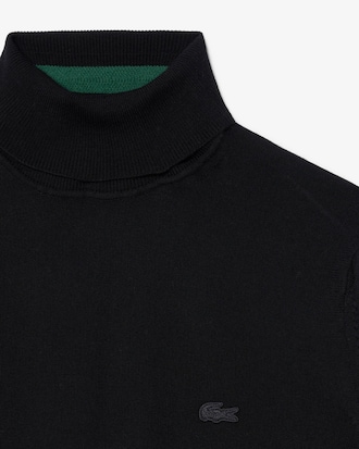 Pull en laine m&eacute;rinos col roul&eacute;