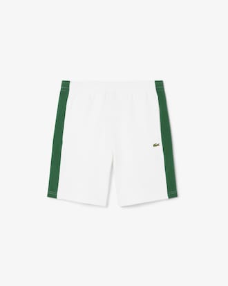 Short molleton de coton color-block
