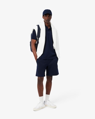 Casquette badge twill de coton