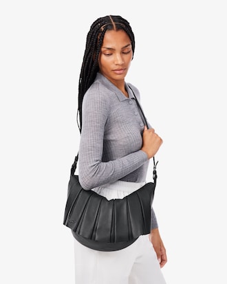 Sac hobo moyen Lenglen en cuir