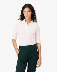 Polo L.12.D slim fit manches trois-quarts