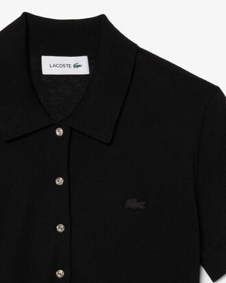 Polo cachemire m&eacute;lang&eacute; strass regular fit