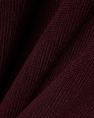 Pull col rond Tennis H&eacute;ritage laine m&eacute;lang&eacute;e