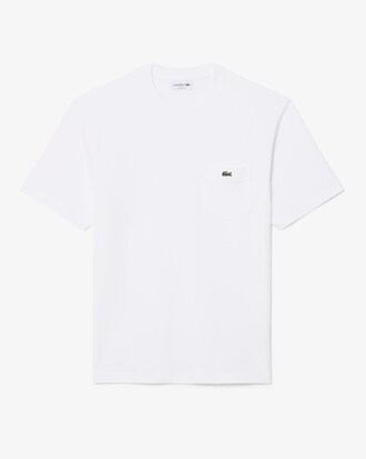 T-shirt coton avec poche poitrine