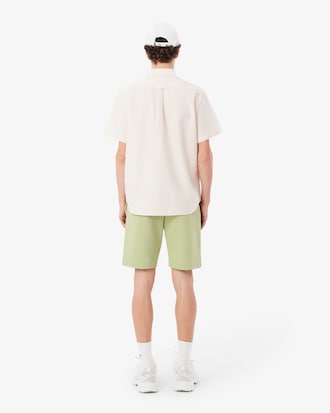 Short regular fit molleton