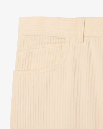 Pantalon velours c&ocirc;tel&eacute; slim fit