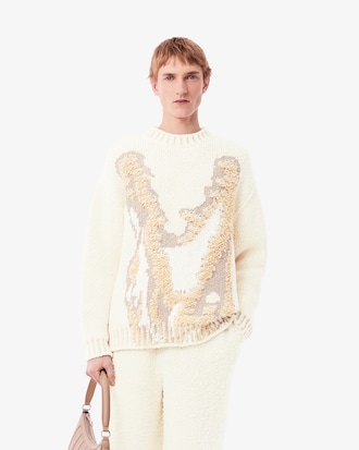 Pull crocodile jacquard Défilé