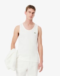 Débardeur slim fit coton côtelé