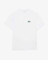 T-shirt d'int&eacute;rieur coton imprim&eacute; crocodile