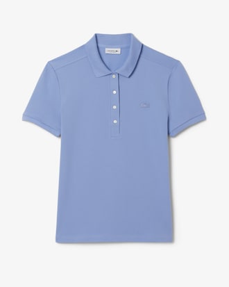 Polo L.12.D slim fit en mini piqu&eacute; stretch