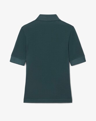 Polo Piqu&eacute; soie slim fit D&eacute;fil&eacute;