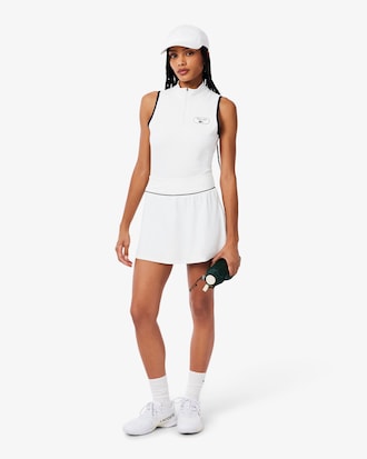 Jupe Tennis H&eacute;ritage Ultra Dry c&ocirc;tel&eacute;e