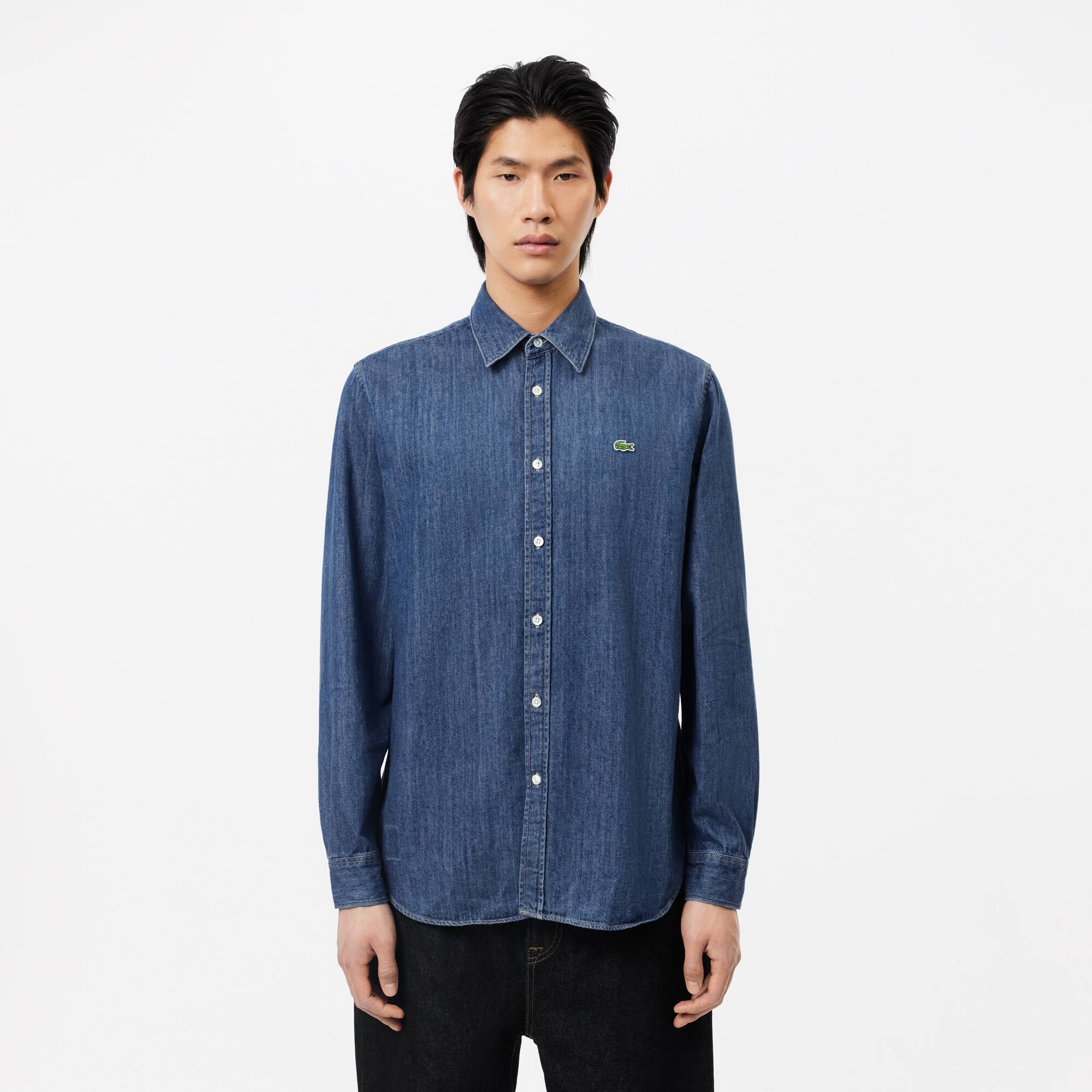 Chemise regular fit denim