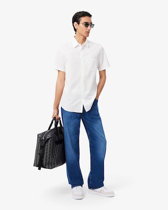 Sneakers T-Clip Set homme en cuir