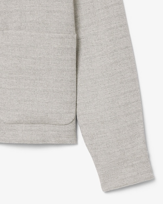 Veste courte tissu textur&eacute;