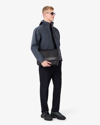 Grand sac messenger Chantaco en cuir