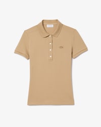 Polo L.12.D slim fit en mini piqu&eacute; stretch