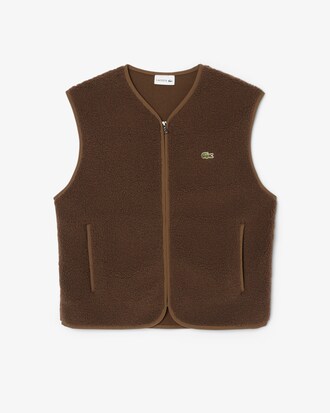 Veste sans manches sherpa
