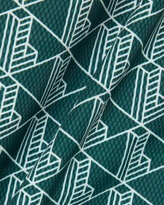 Maillot de bain mi-long imprim&eacute; monogramme