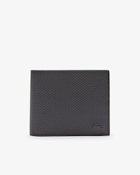 Portefeuille zippé Chantaco en cuir piqué