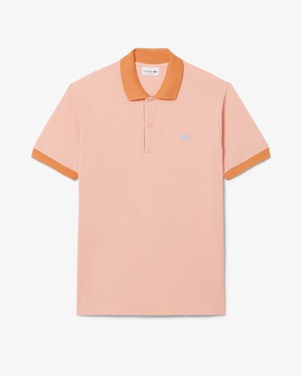 Polo classic fit c&ocirc;tes contrastantes