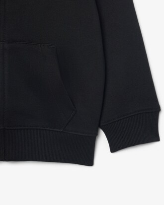 Sweatshirt mixte zipp&eacute; en molleton gratt&eacute;