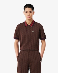 Polo classic fit jacquard monogramme
