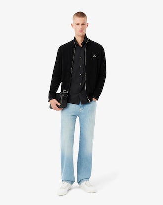 Chemise slim fit popeline stretch