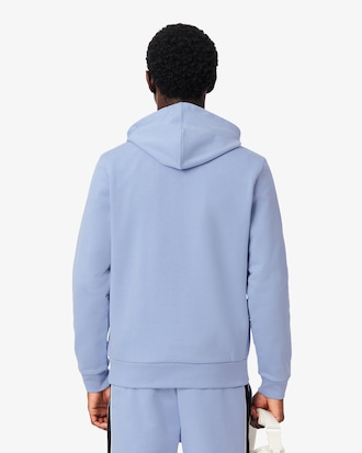 Sweatshirt &agrave; capuche color-block molleton