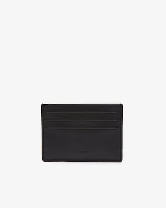 Porte-cartes monogramme en cuir