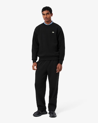 Pantalon de surv&ecirc;tement molleton relaxed fit