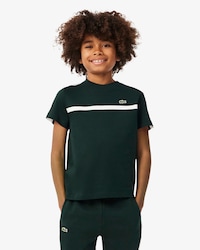 T-shirt coton color-block