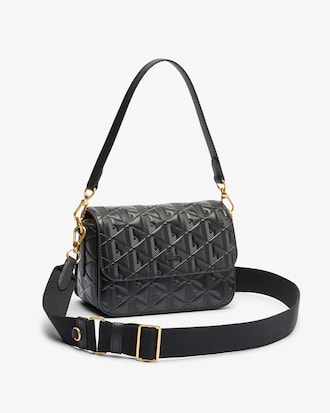 Sac &agrave; bandouli&egrave;re Maheki en cuir emboss&eacute;