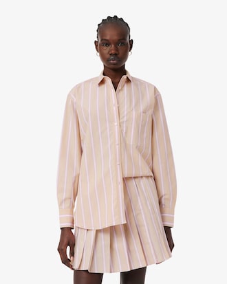 Chemise oversize popeline de coton