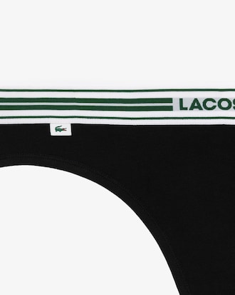 String coton stretch ceinture contrastée