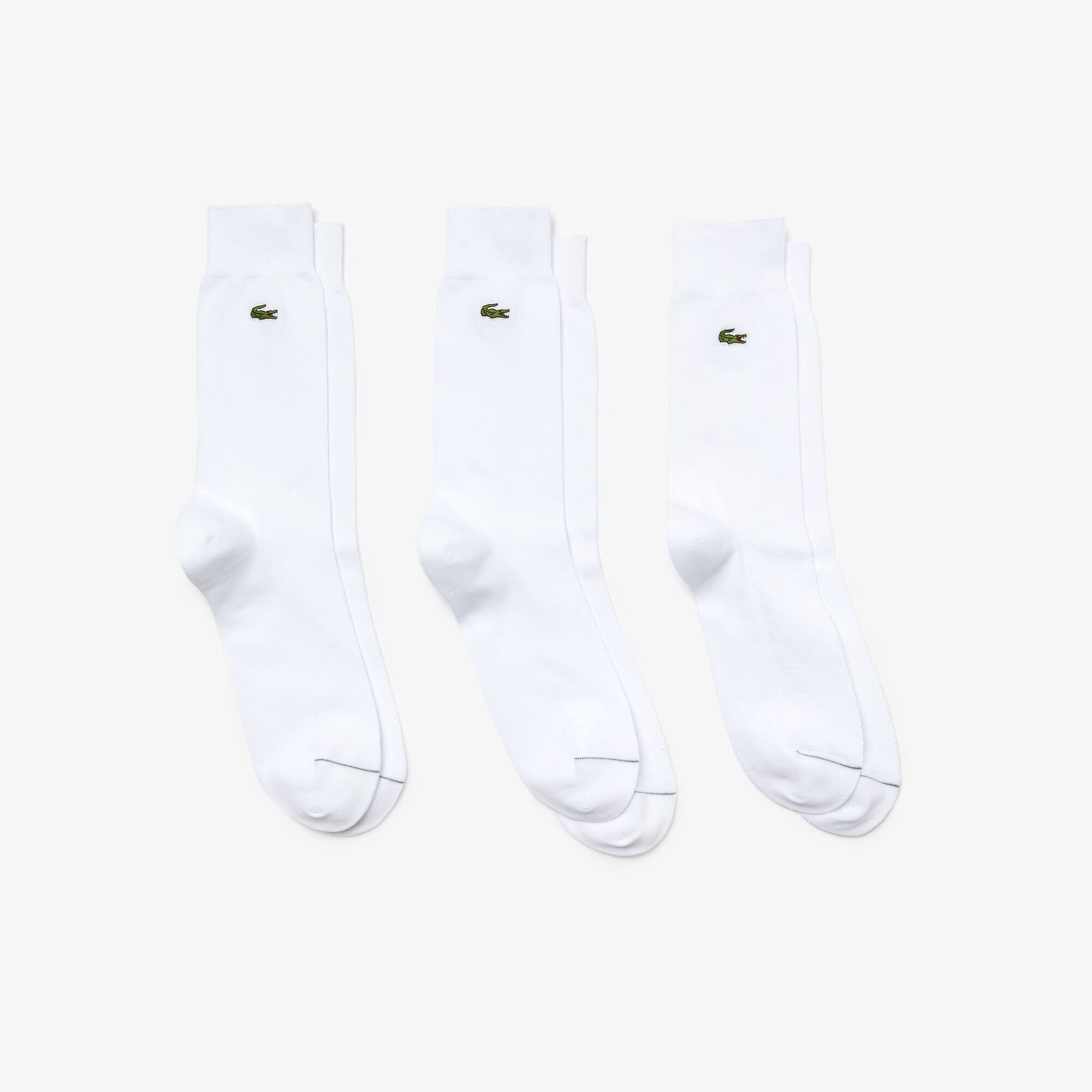 chaussette lacoste blanche