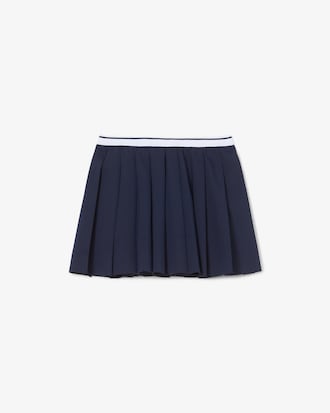Jupe pliss&eacute;e coton Oxford