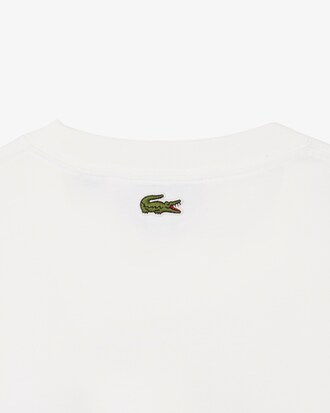 T-shirt jersey coton imprim&eacute; broderie