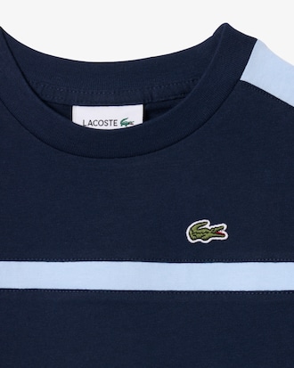 T-shirt coton color-block