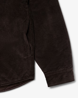 Surchemise oversize velours c&ocirc;tel&eacute;